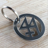 +44 Metal Key Ring